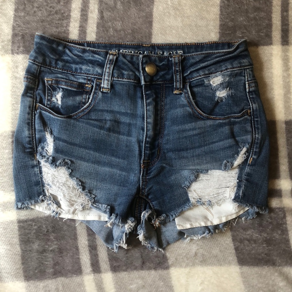 American Eagle distressed Jean shorts